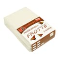 Miniatyrbillede 1 af 2: Frottélagen med elastik 140x200 ekri 002 tyk 200g/m2 KARO