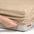 Pikkukuva 2 / 2: Terry lakana kuminauhalla 180x200 beige 009 paksu 200g/m2 KARO