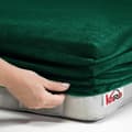 Pikkukuva 2 / 2: Terry arkki kuminauhalla 80x160 pullo vihreä 074 paksu 200g/m2 KARO