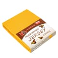 Pikkukuva 1 / 2: Jersey lakana kuminauhalla 220x240 sinappi aurinkoinen 005 paksu 150g/m2 KARO