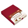 Miniatyrbillede 1 af 2: Jerseylagen med elastik 220x240 bordeaux 026 tyk 150g/m2 KARO