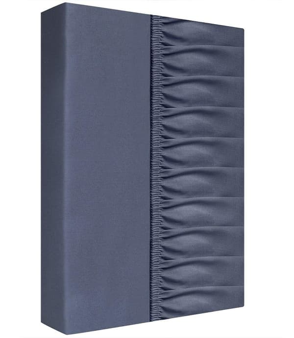 Satinpasslakan 160x200, grå