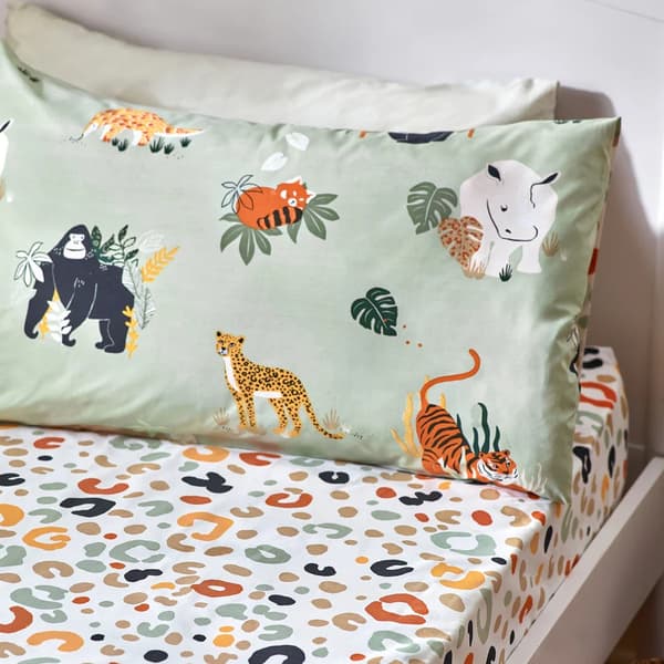 Little Furn Wildlife Animal Print Fitted Sheet