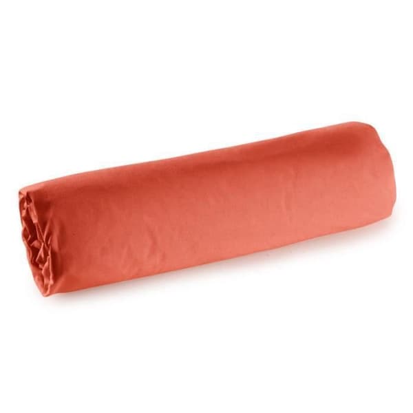 "Julian" percale påslakan med 35 cm keps alla storlekar Pure Cotton - Julian Terracotta - 90 x 190 cm 35 cm keps