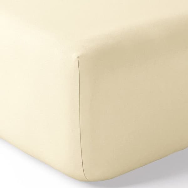 "Julian" percale påslakan med 35 cm keps alla storlekar Pure Cotton - Julian Ivory - 160 x 200 cm 35 cm keps