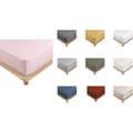 Miniatyrbild 2 av 4: Drap Housse Percale - Bonnet 30 Cm - 180x200cm - Rosa