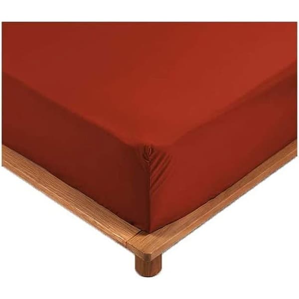 Drapslakan - REA PÅ TEXTIL - Percale - 190x90cm - röd