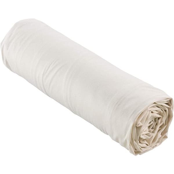 Drap Housse - Percale - Ecru - 90x190cm - Bonnet 30cm - 78 trådar/cm²