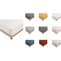 Miniatyrbild 4 av 4: Drap Housse - Percale - Ecru - 90x190cm - Bonnet 30cm - 78 trådar/cm²