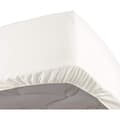 Miniatyrbild 2 av 4: Drap Housse - Percale - Ecru - 90x190cm - Bonnet 30cm - 78 trådar/cm²