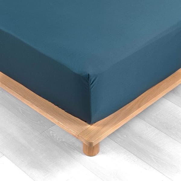 Överdrag - PROMO LINGE - Percale - 180x200cm - blå