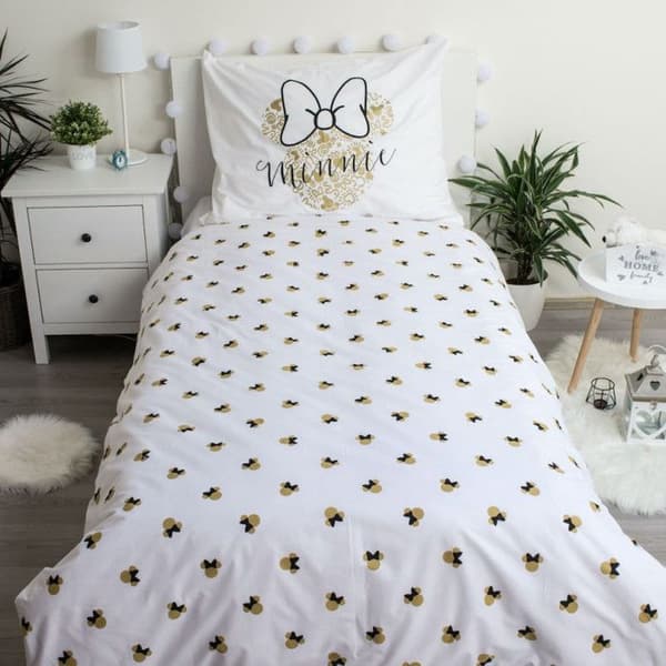 Bäddset - AC-Déco - Disney - 100% bomull - 140 x 200 cm - Tvättbar i 40°