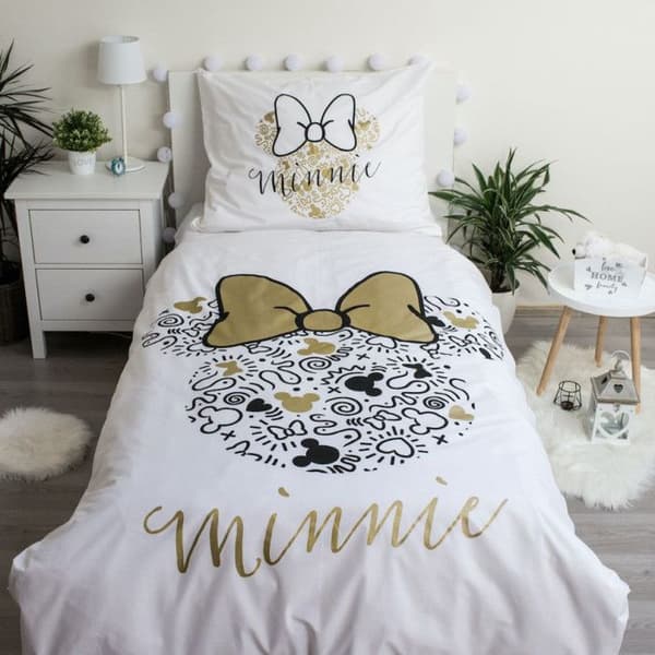 Bäddset - AC-Déco - Disney - 100% bomull - 140 x 200 cm - Tvättbar i 40°