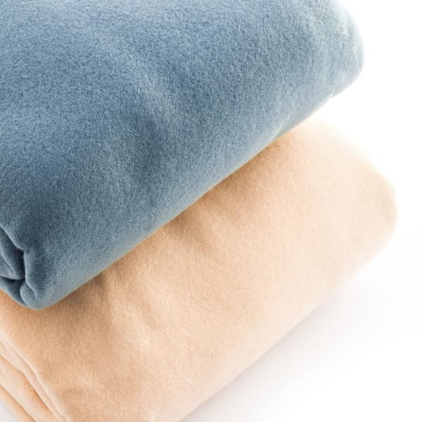 Dubbel ärmfilt med mittenplacerad ficka Doublanket InnovaGoods - Blå