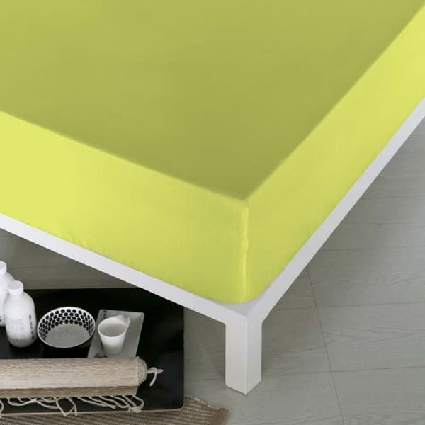 Inpassat underlakan Naturals Pistage - UK dubbelsäng (135 x 190 cm)