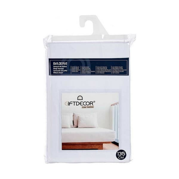 bundplastik 135 cm Hvid (12 enheder)