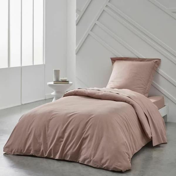 Monteret bundark TODAY Essential Lyserød 90 x 190 cm