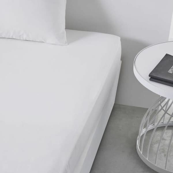 Monteret bundark TODAY Essential Hvid 160 x 200 cm