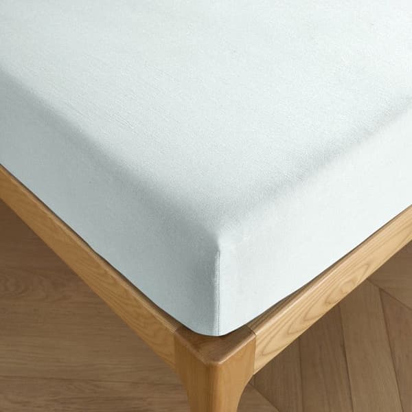 Lakan 200 x 200 cm, 30 cm keps "Premium" för king size dubbelsäng - Premium Mint