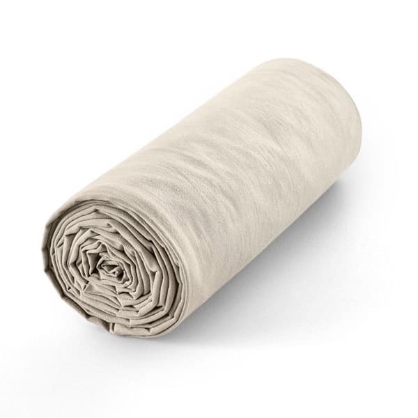 Lakan 140 x 190 cm, 30 cm keps "Premium" för dubbelsäng - Premium Sand