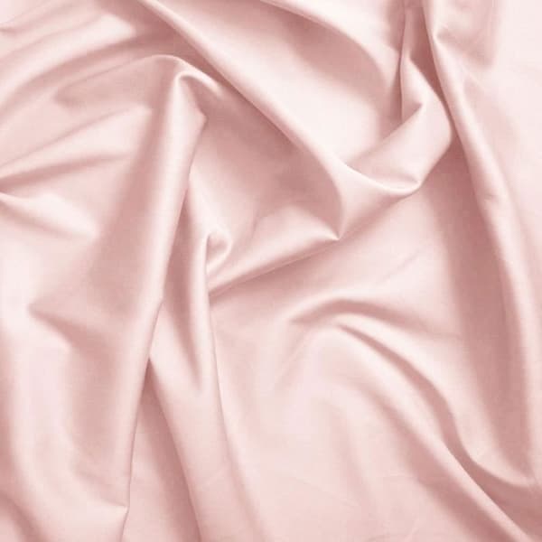 Lakan 90 x 190 cm, 30 cm keps "Premium" för enkelsäng - Premium Rose Dragée