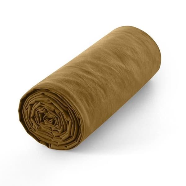Lakan 180 x 200 cm, 30 cm keps "Premium" för king size dubbelsäng - Premium Caramel