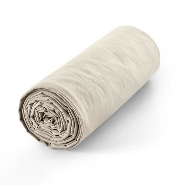 Lakan 180 x 200 cm, 30 cm keps "Premium" för king size dubbelsäng - Premium Sand