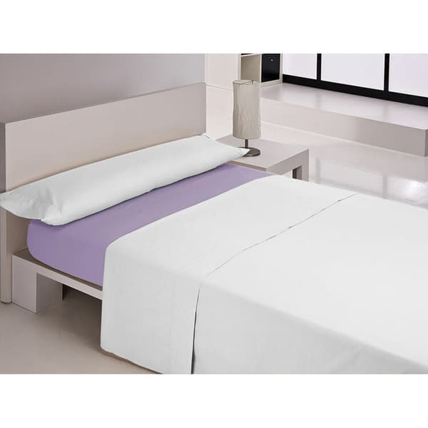 Monteret bundark Happy Home MIX COLORS Malva Seng 200 200 x 200 + 30 cm