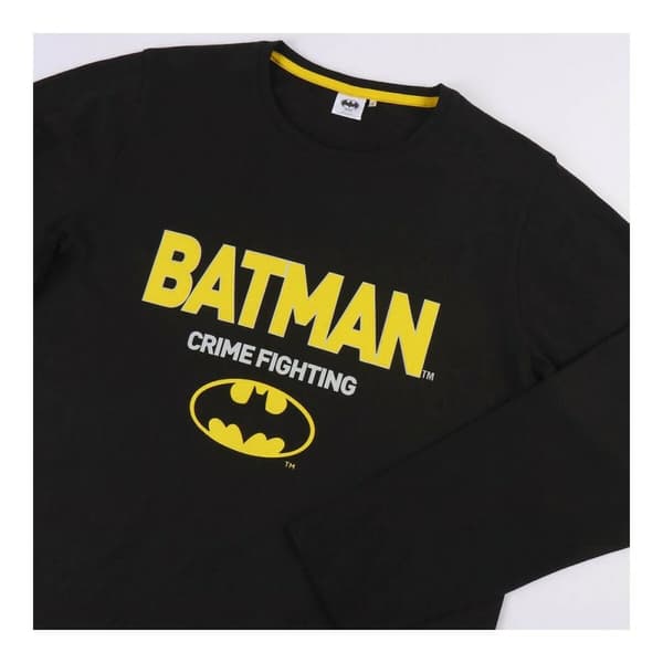 Nattøj Batman Sort (Voksne) Mænd - S