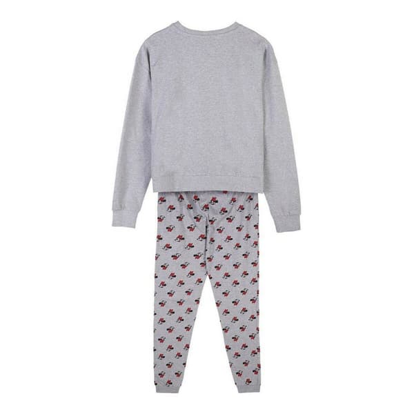 Nattøj Minnie Mouse Dame Grå - XS