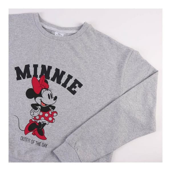 Nattøj Minnie Mouse Dame Grå - XS