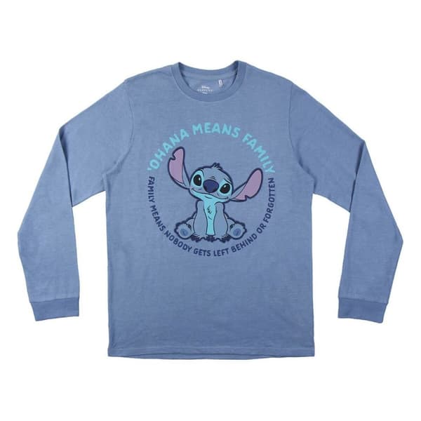 Pyjamas Stitch Män Blå (Vuxna) - S