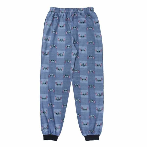 Pyjamas Stitch Män Blå (Vuxna) - S