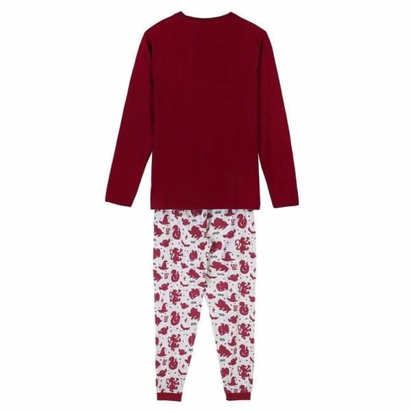 Nattdress Harry Potter Rød (Voksne) Menn - XXL