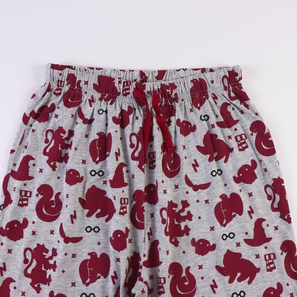 Nattdress Harry Potter Rød (Voksne) Menn - XXL