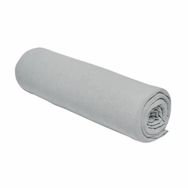 Montert bunntrekk TODAY Jersey Lysegrp 90 x 190 cm Grå