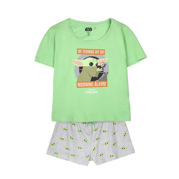 Pyjamat The Mandalorian Vihreä Vaaleanvihreä Nainen - XS
