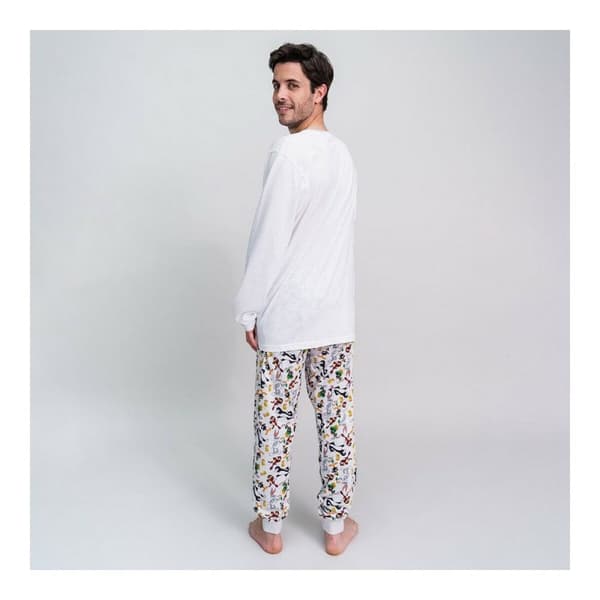 Pyjamat Looney Tunes Harmaa (Aikuisten) Miehet - S