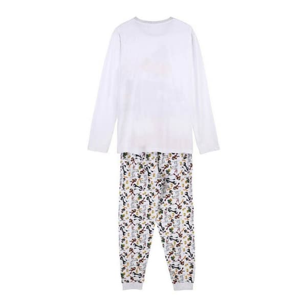 Pyjamat Looney Tunes Harmaa (Aikuisten) Miehet - S