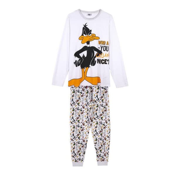 Pyjamat Looney Tunes Harmaa (Aikuisten) Miehet - S