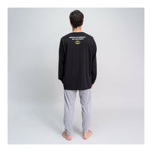 Pyjamat Batman Musta (Aikuisten) Miehet - S