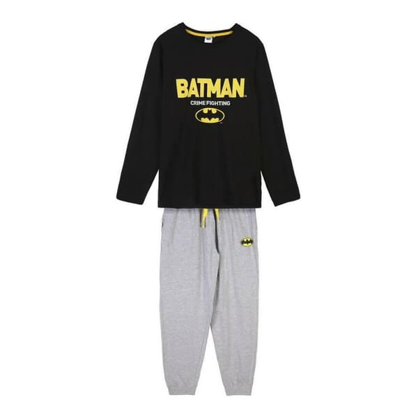 Pyjamat Batman Musta (Aikuisten) Miehet - S