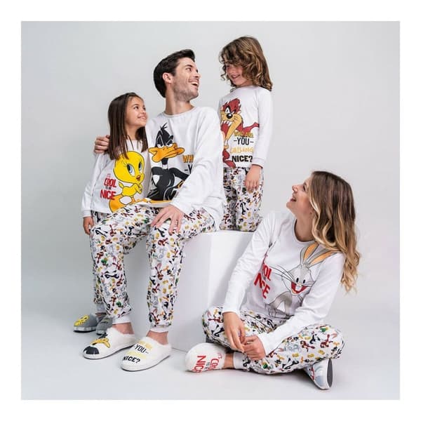 Pyjamat Looney Tunes Harmaa Nainen - XS