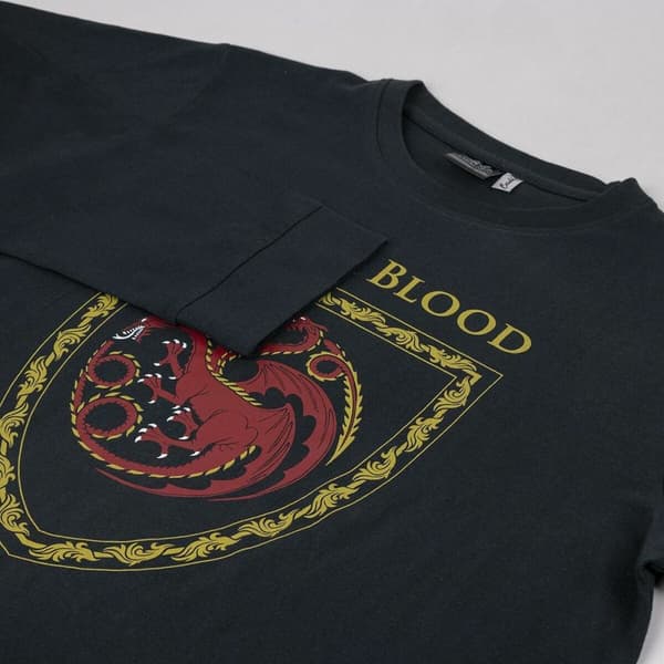 Pyjamat House of Dragon Musta - S