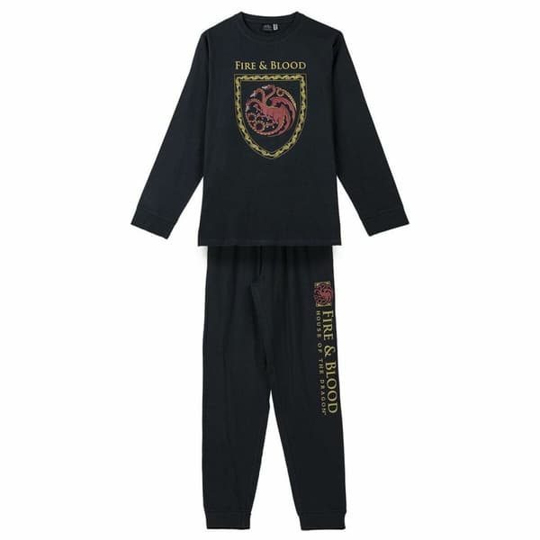 Pyjamat House of Dragon Musta - XS