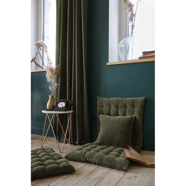 Sängslut 90 x 200 cm "César" Cotton Velvet - César Thyme