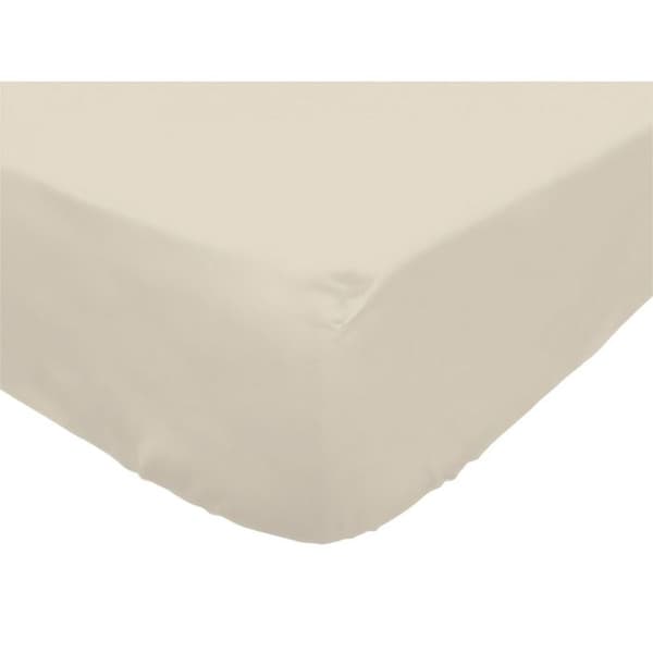 Bomullsduk 160x200 cm PERCALE ecru, av Soleil d'ocre