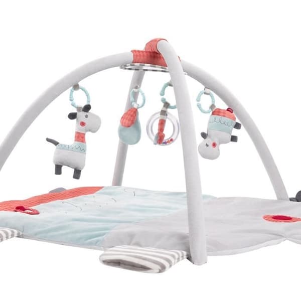 Hippo aktivitetsleklakan ljusgrå 110 cm