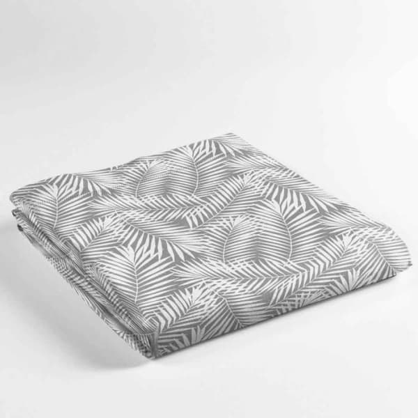 Flat Sheet - PARIS PRIX - Botania - 240x300cm - 100% bomull - Tryckt - Grå
