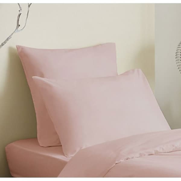 Komplett förpackning 4 st unicolor Rose påslakan till säng 90 x 190 cm
